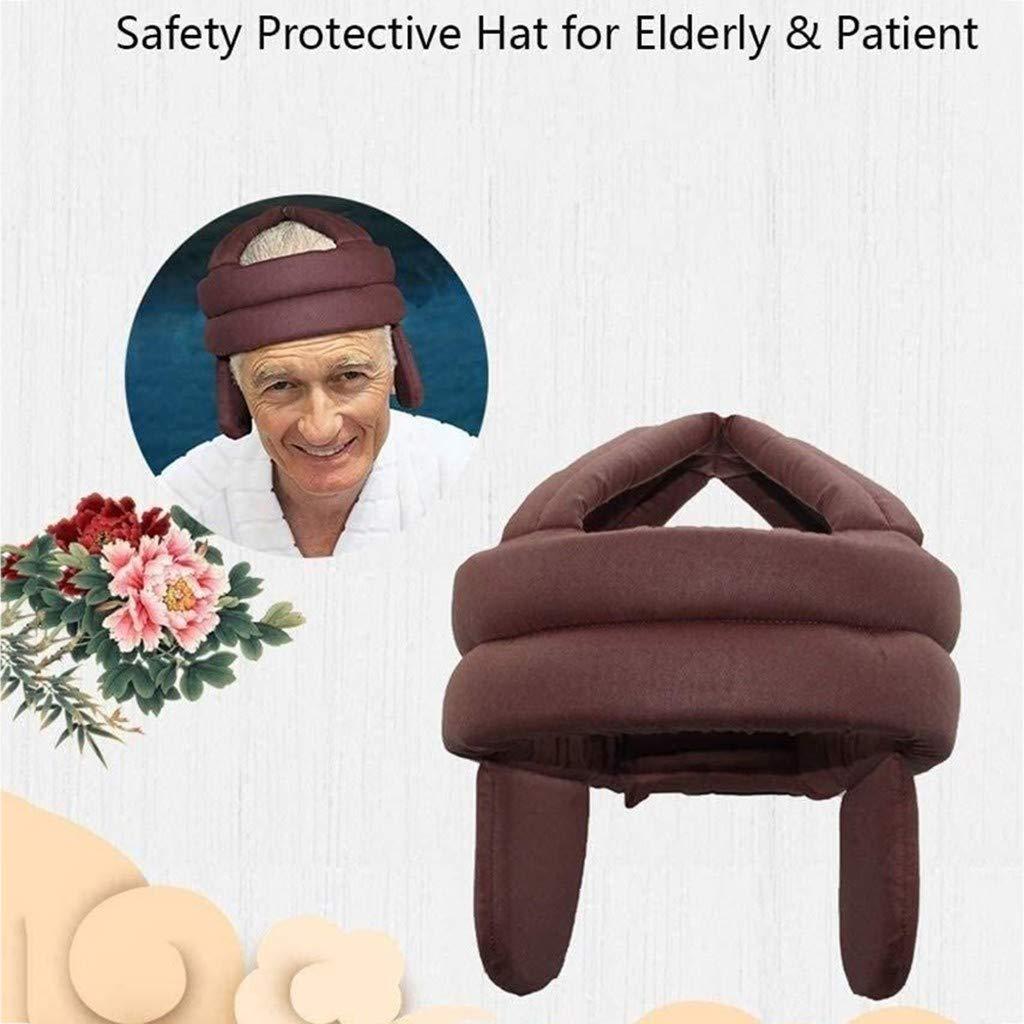 QMZDXH QMZDXH Elder Head Protection Helmet Hat Anti Collision Fall Prevention Prevent Accidental Falls in The Elderly with Ear Protection for Elderly Disabled