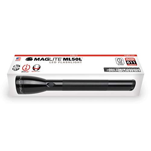 MagLite Maglite ML50L LED 3-Cell c Flashlight in Display Box, Red
