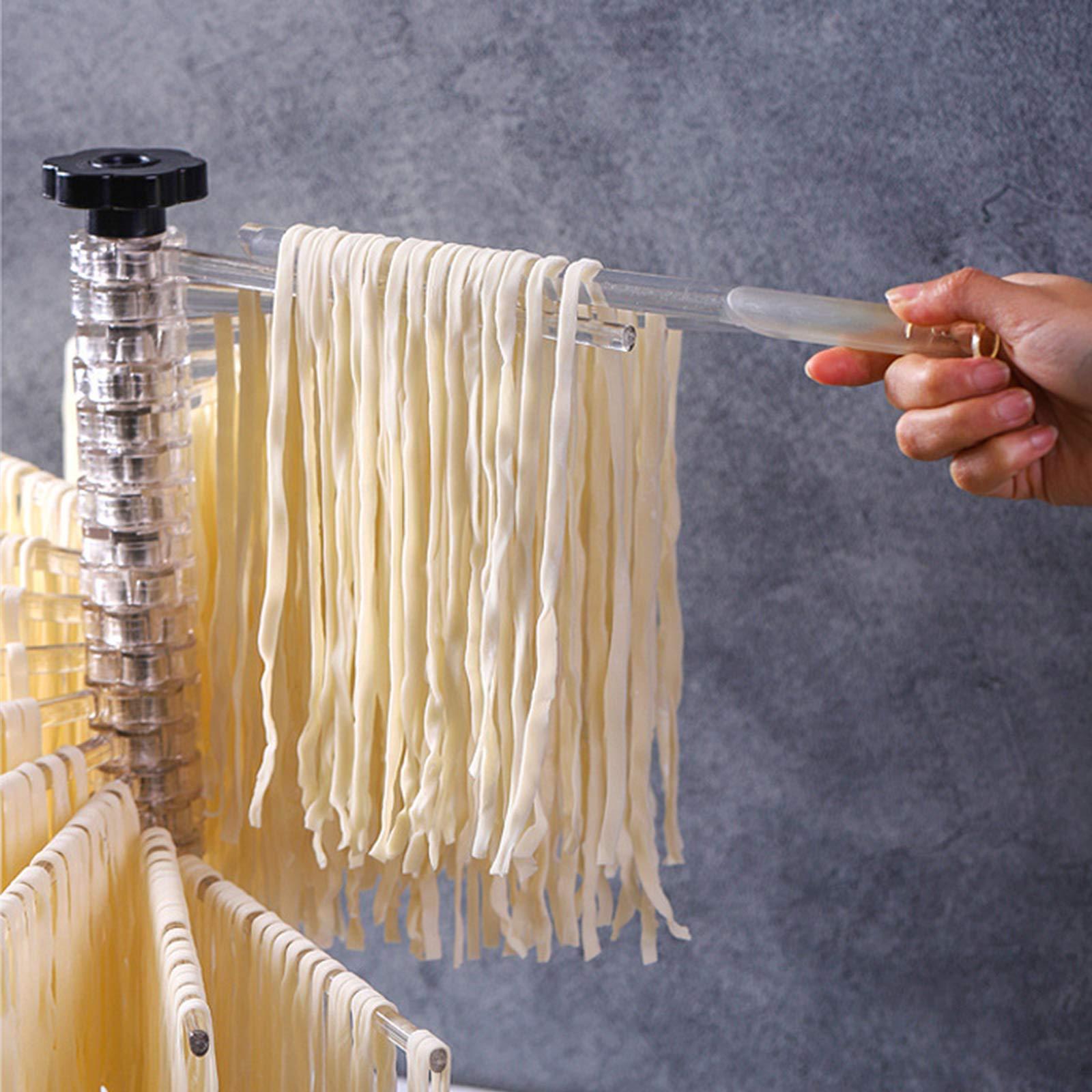ZHENZQ ZHENZQ Pasta Drying Rack Stainless Steel Spaghetti Dryer Stand Kitchen Noodles Drying Holder Hanger