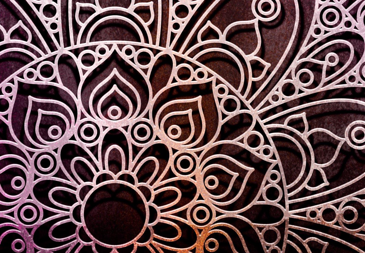 artgeist artgeist Canvas Wall Art Print Mandala 53x18 in - 1pcs Home Decor Framed Stretched Picture Photo Painting Artwork Image Orient Zen f-A-0594-b-b