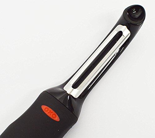 OXO OXO SoftWorks Swivel Peeler, 1-Pack, Black
