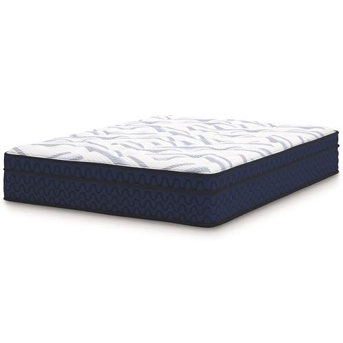 Signature Design by Ashley Signature Design by Ashley Full Size Stack 12 Inch Hybrid Medium Plush Cooling Gel Infused Memory Foam Mattress for Pressure Relief