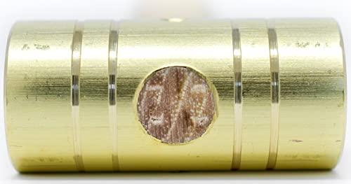 Grace USA Grace USA 32 Ounce Brass Hammer, Gunsmith Tools & Accessories, Gun Care, Woodworking, Machinist, Mechanic, Made in USA, (BH-32)