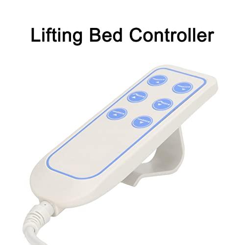 Qiilu 8 Pin Bed Controller 8 Pin Chair Remote PVC Lifting Bed Controller Electric PVC Ip66 Wear Chair Hand Control for Hospital