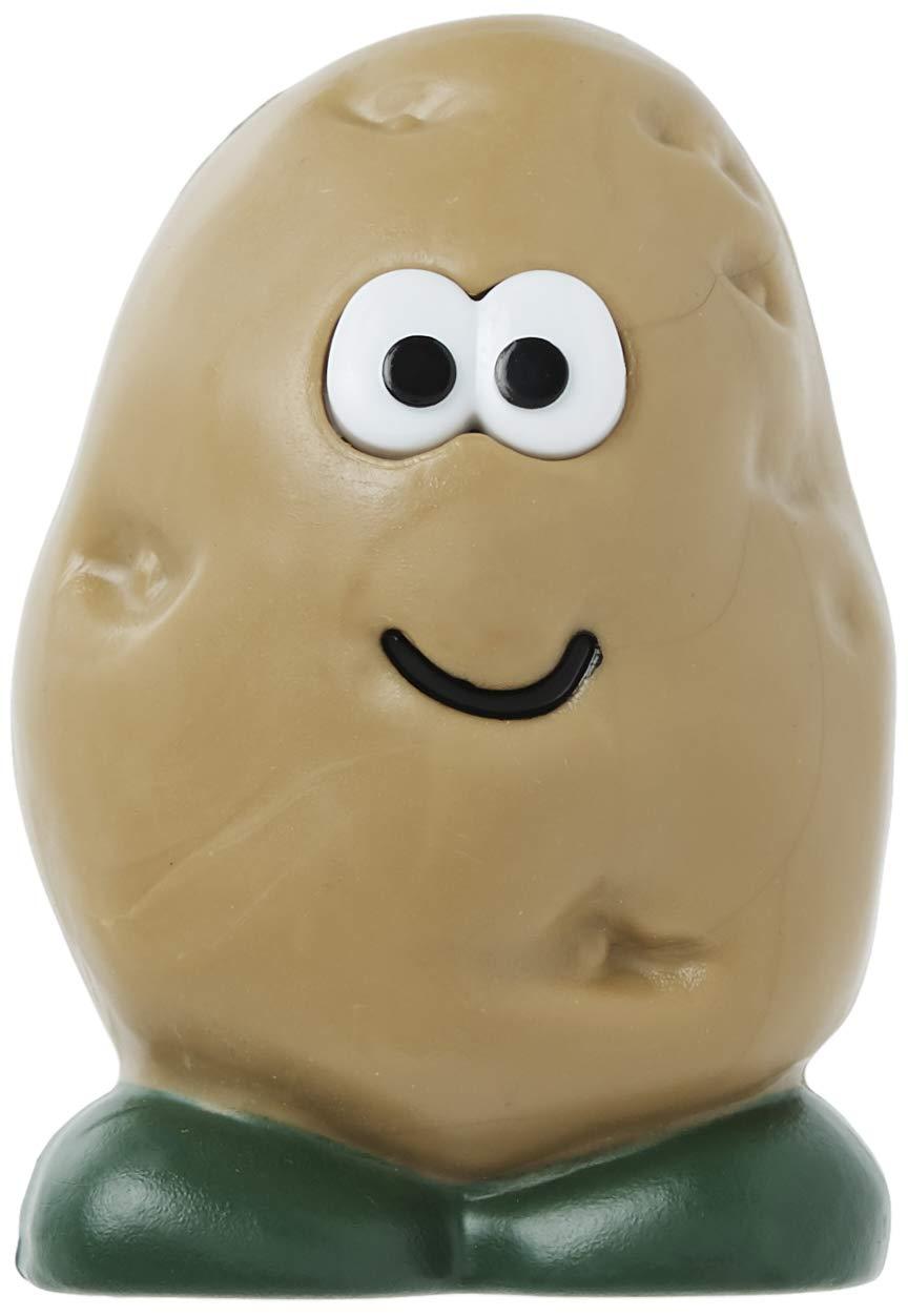 HIC Kitchen Joie Spud Dude Potato Brush, Vegetable and Fruit Scrubber, Produce Cleaner, Cute Kitchen Gadget, Dishwasher Safe