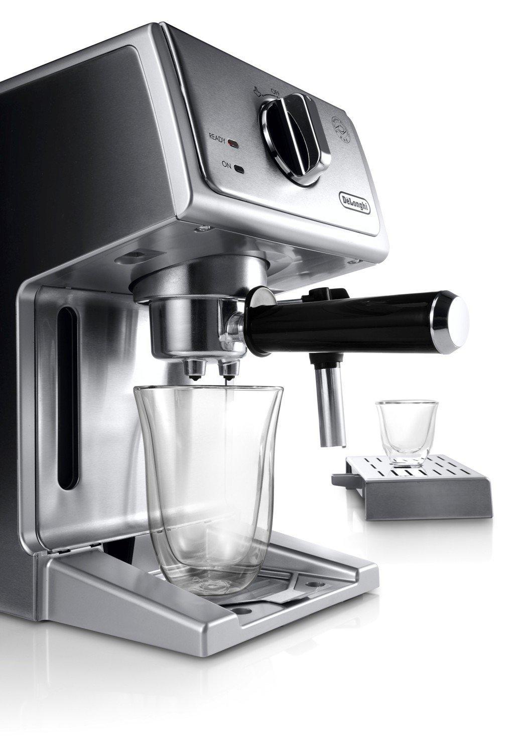 De'Longhi De'Longhi 15 Bar Pump Espresso and Cappuccino Machine with Premium Adjustable Frother, Stainless Steel, ECP3630