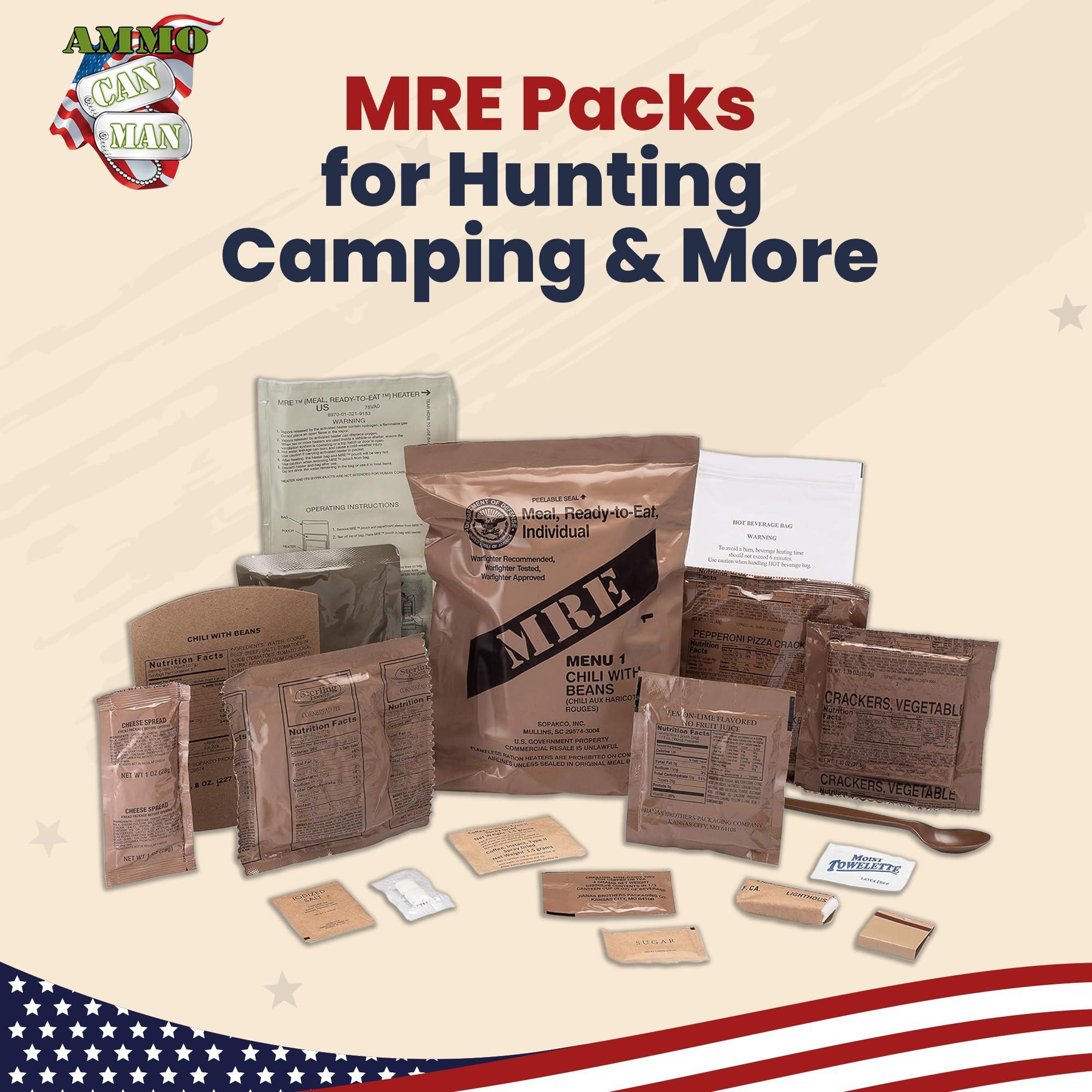 Sopakco Sopakco 12ct US Military Surplus MRE Meals Ready to Eat 2021 Inspect A Case Menus 1-12