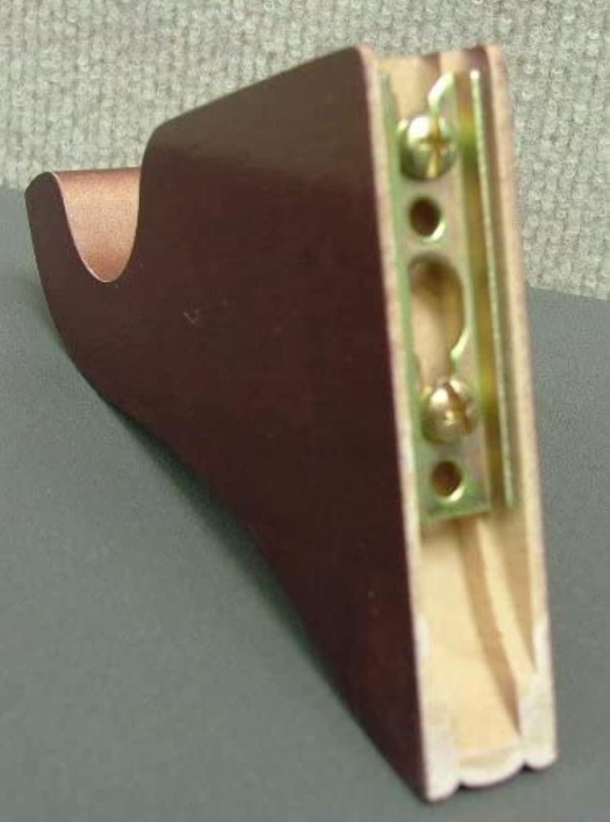 Kirsch Kirsch Wood Trends Classics 3 1/2\" Return Center Bracket for 1 3/8\" pole, Mahogany (MPN# 5611EG083)