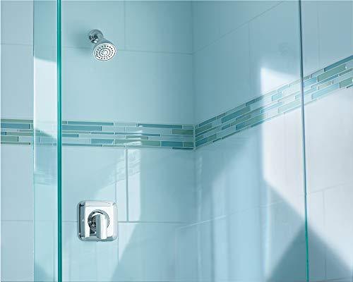 Moen Moen T2812EP Rizon Eco-Performance Posi-Temp Shower Trim, Valve Required, 1.75 GPM Flow Rate, Chrome