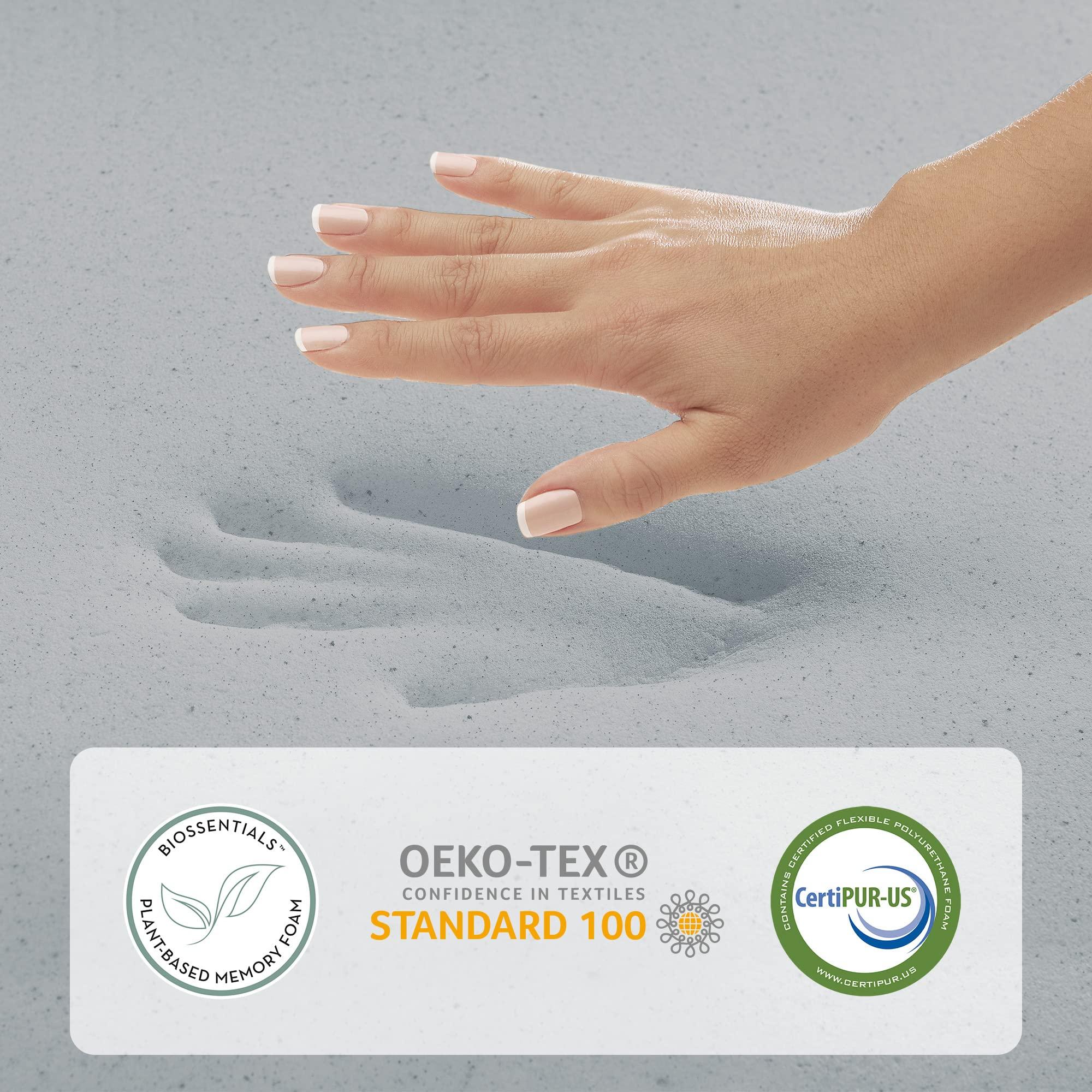 Dream Serenity Dream Serenity Peak Comfort 3 inch Memory Foam Mattress Topper Queen