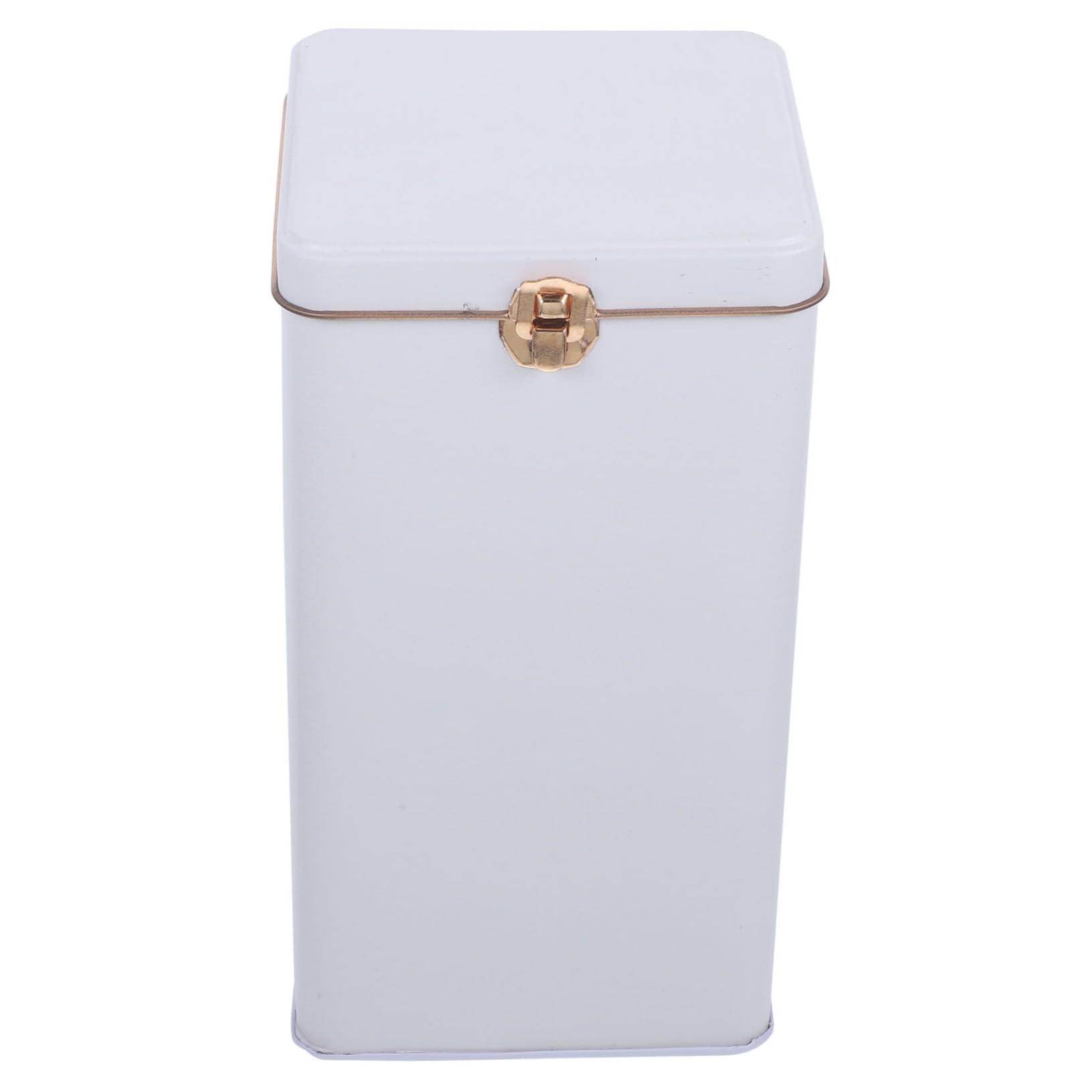 Zerodeko Tea Tea Storage Containers Tea Container Canister with Airtight Lids Tea Bag Storage Jar Food Storage Container Food Storage Jar Tea Tin Canister Tea Storage Canister