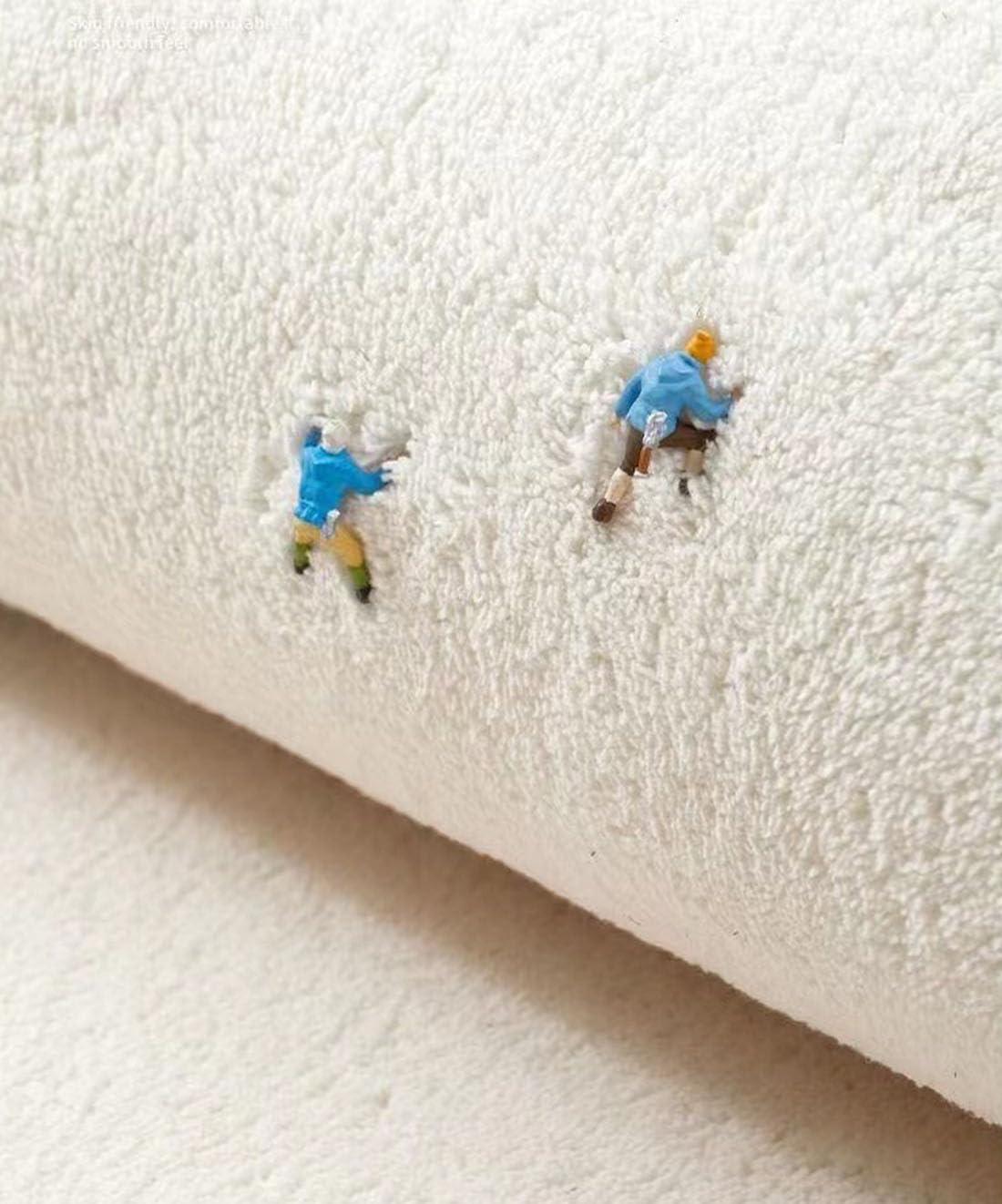 Mamatong Beige Contemporary Modern Abstract Round Area Rug for Living Room Bedroom Dining Room Irregular Shaped 10 feet Carpet Home Office Washable Wool Rug