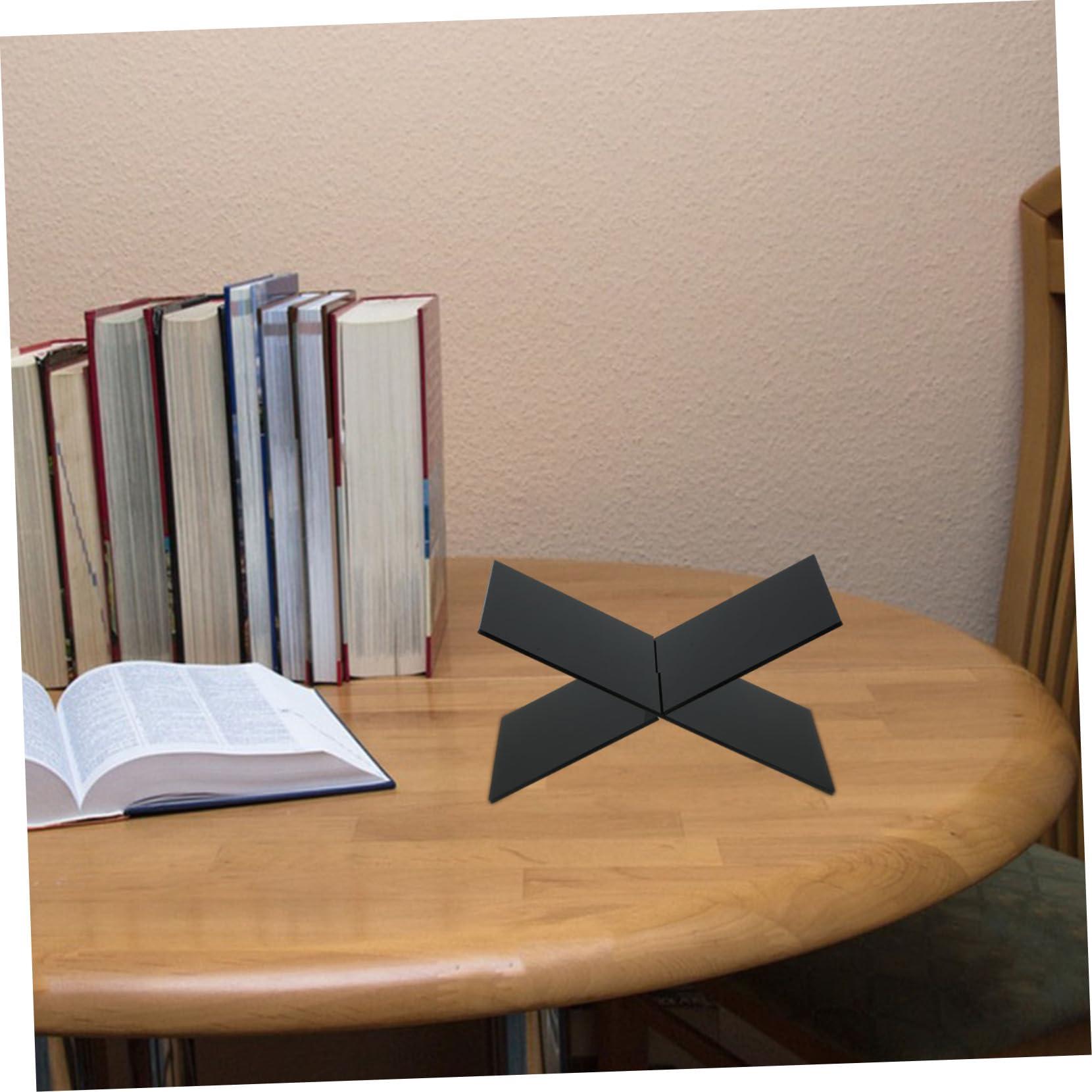 UTHCLO UTHCLO Cookbook Stand Kitchen Counter Book Holder for Desk Acrylic Book Stand Recipe Book Holder Easy to Use Book Organizer