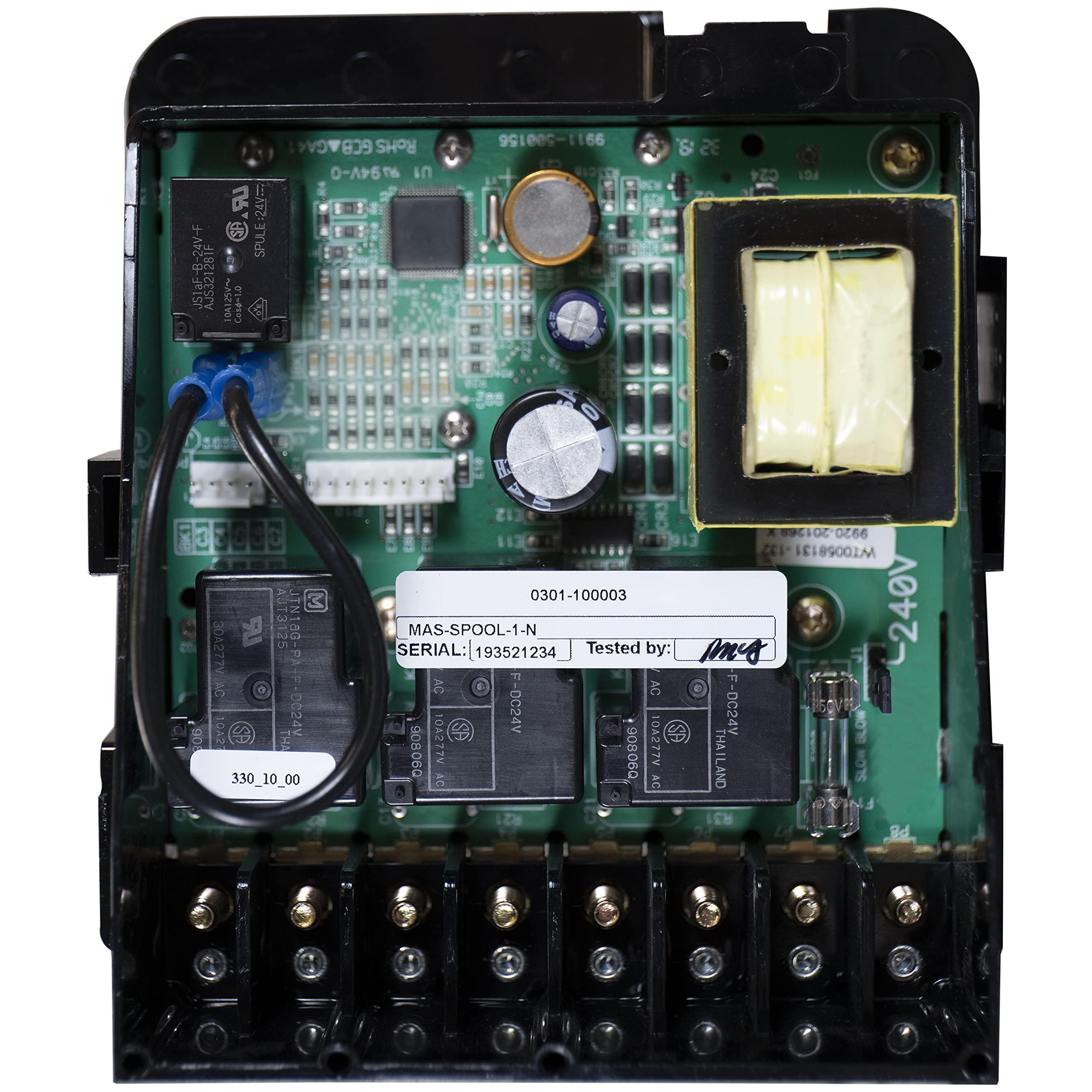 Intermatic Intermatic PE153 24-Hour Electronic Time Control - Multi-Circuit Pool and Spa Timer with Countdown, Override, and Versatile Programming - Freeze and Heater Protection, LCD Readout