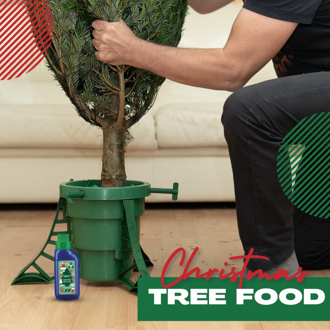 Chrysal Chrysal Christmas Tree Food Floral Supplies Christmas Tree Food Liquid for Pine Tree Christmas Tree Life Extender Plants Care for Greener & Stronger Christmas Trees Christmas Decorations