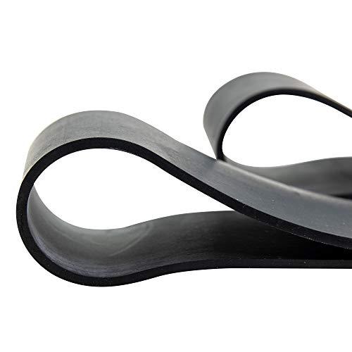 LINE2design LINE2design Firefighter Helmet Bands - Heavy Duty Rubber Helmet Band Fits for Modern & Traditional Style Fire Helmets Pack of 3 - Black - Made in USA