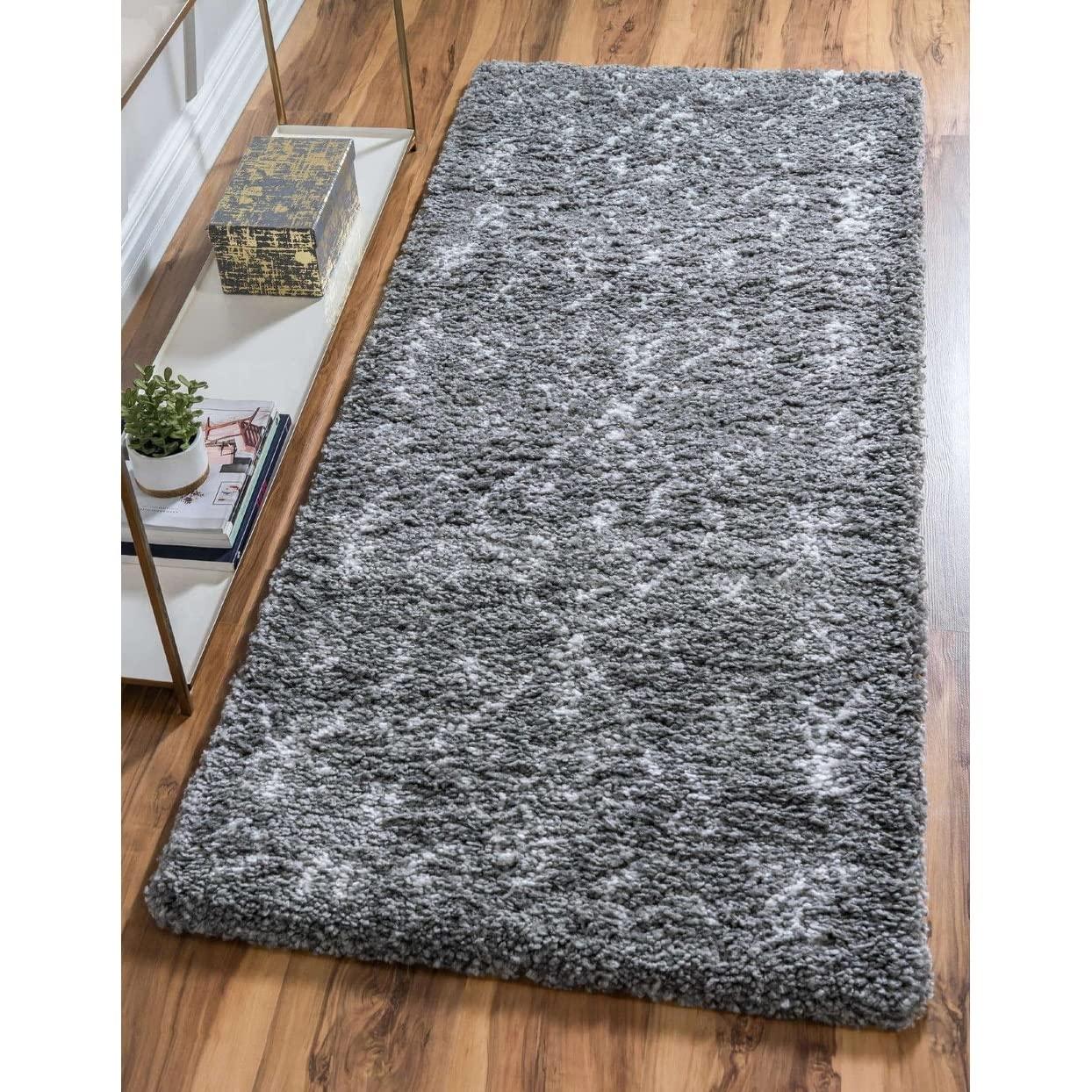 Overstock Overstock Shag Shoploni Collection Area Rug 2'7"x6' - Taupe
