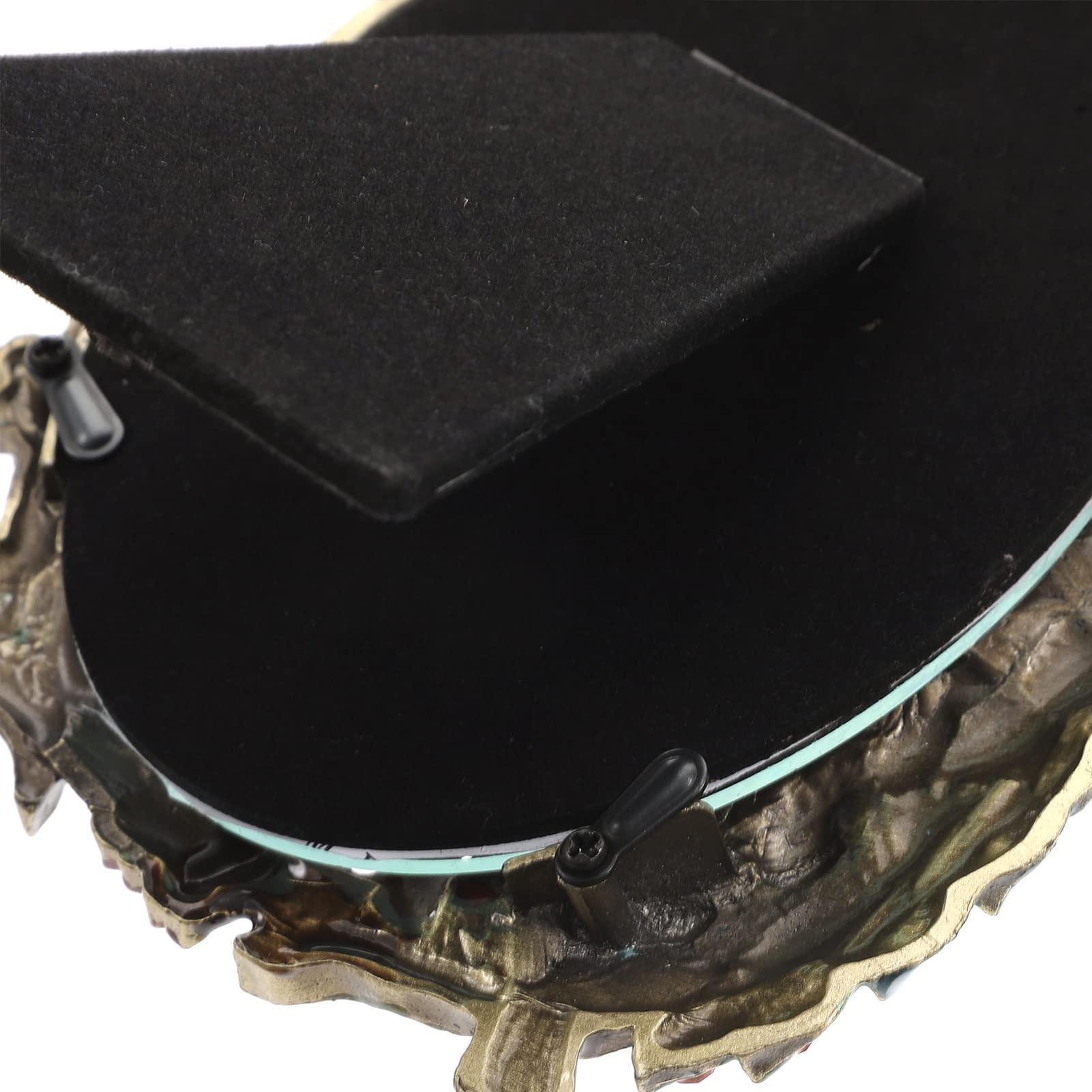 ARTIBETTER ARTIBETTER Peacock Photo Frame Chrismas Tabletop Display Picture Frame Vintage Picture Family Picture Frame Retro Photo Holder Best Friend Picture Frame Metal Photo Folder Household