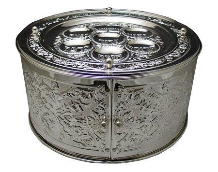 Legacy Judaica Judaica Three Tiered Passover Seder Plate