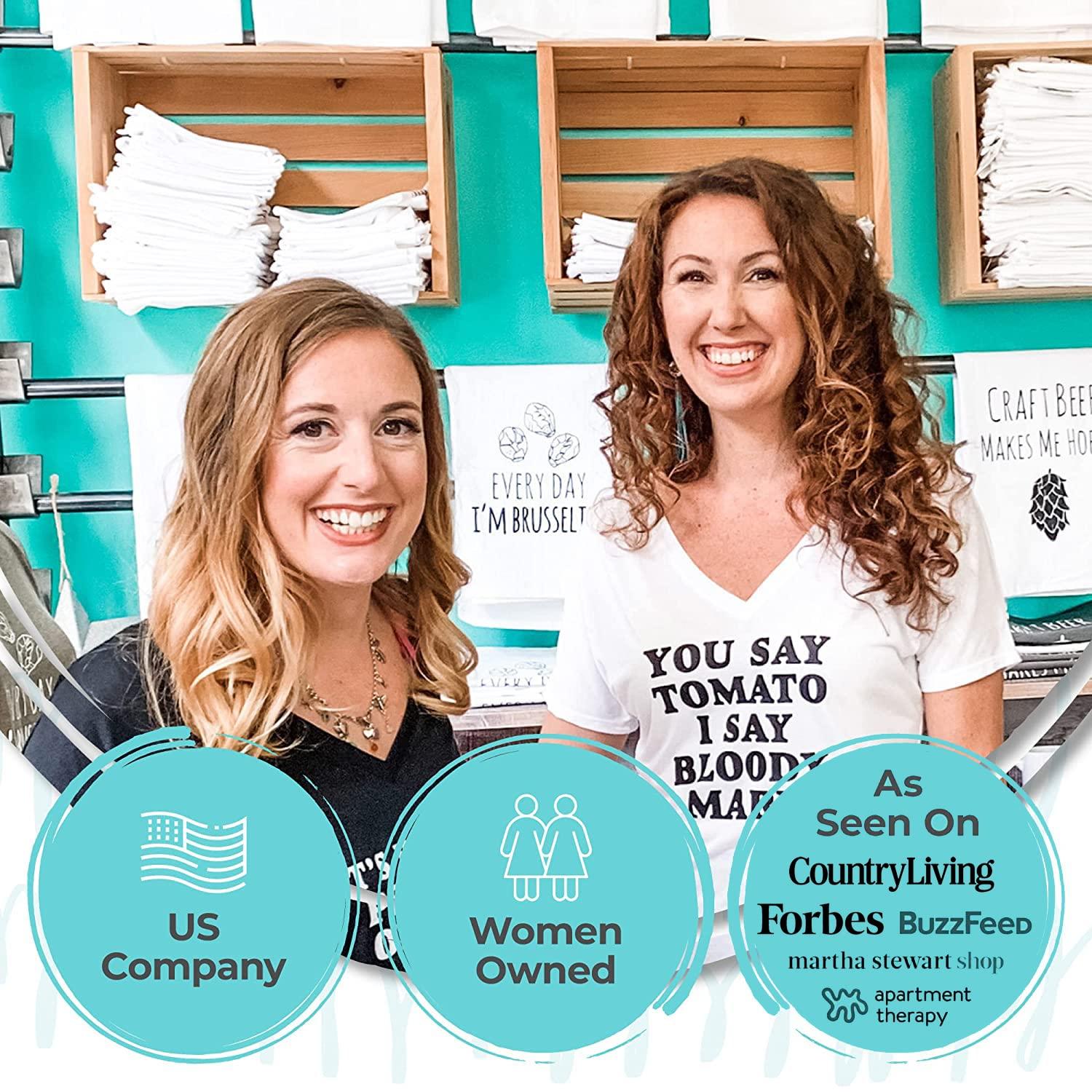 Moonlight Makers Original Dish Towel, Washington DC Skyline, Flour Sack Kitchen Towel, Sweet Housewarming Gift, Farmhouse Kitchen Decor, White or Gray (White)