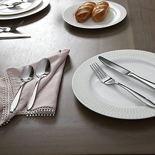 Oneida Oneida B336045A Mooncrest 45-Piece Flatware Set, Service for 8,Silver,45 Piece