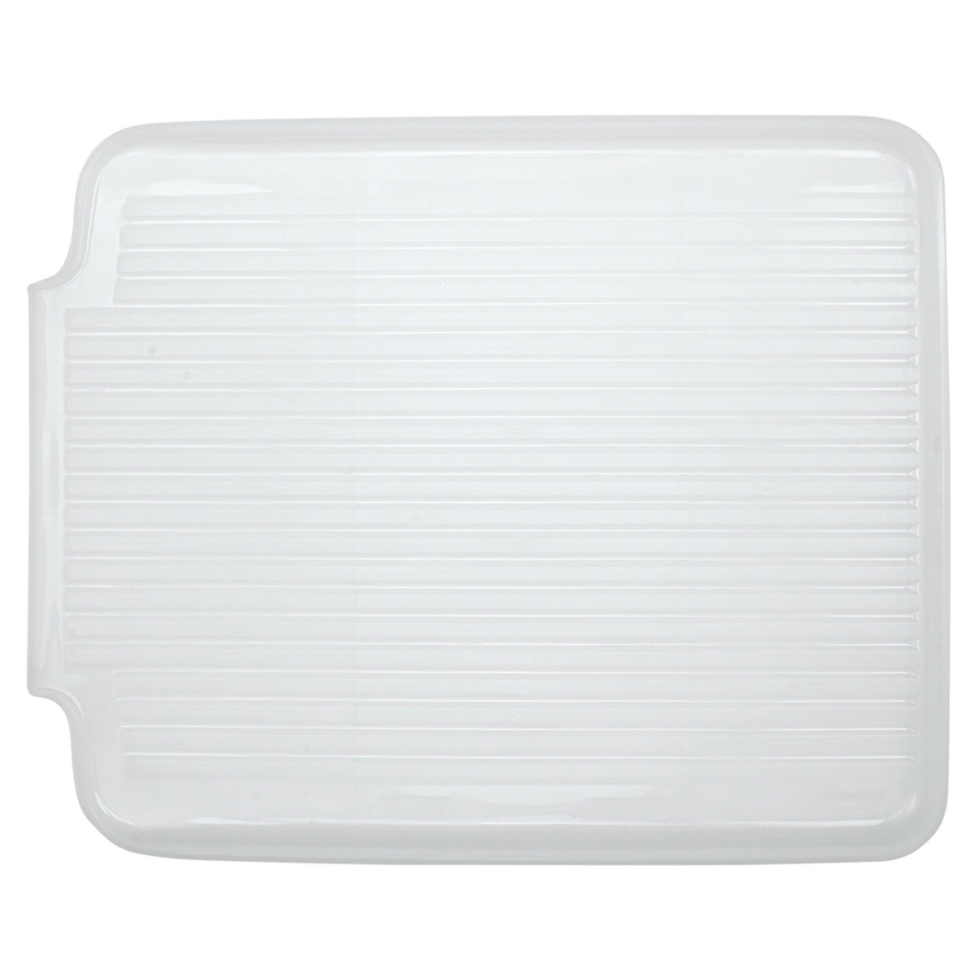 Better Houseware Better Houseware Dish Drain Board Tray for Kitchen Counter Drying Rack Dish Drainer Tray Ideal Rigid Drainboard, Dish Rack Drain Board - 17x13.5x1.25