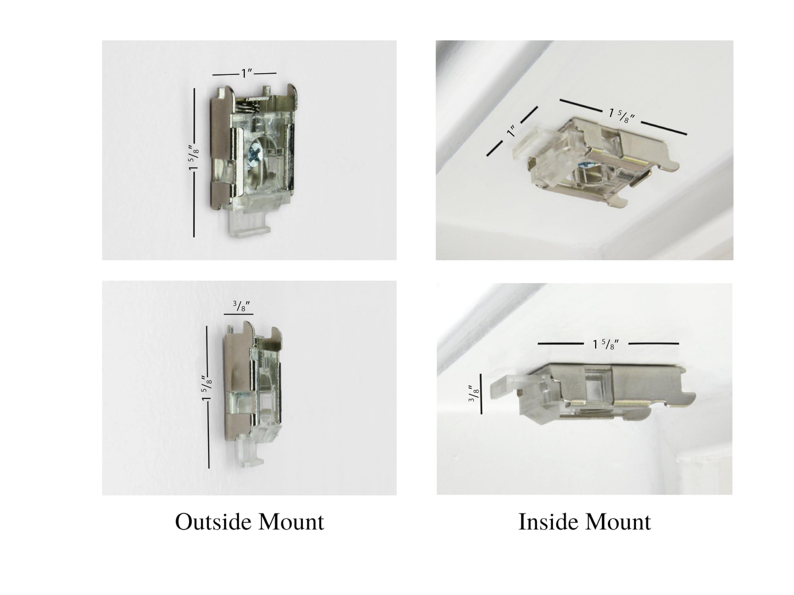 Linen AVENUE Linen Avenue Cordless 1% Solar Screen Standard Roller Shade, Shadow 56 W x 66 H (Arrives 1/4" Narrower)