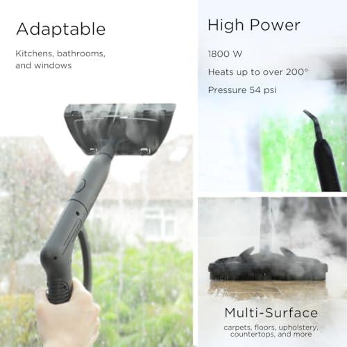 Ewbank Ewbank 1800W Steam Cleaner, with attachments, Carpets, Tile, Floors, car, Upholstery, Bathroom, Kitchen, Windows, Grout