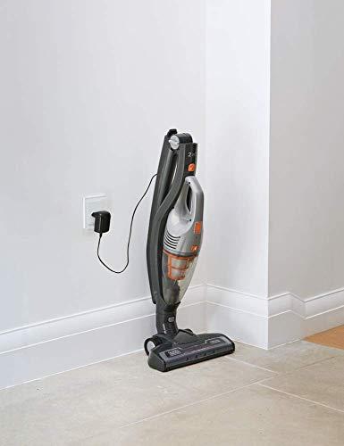 BLACK + DECKER BLACK + DECKER Powerseries Cordless Stick Vacuum Cleaner & Hand Vac, 2-in-1, Titanium Gray (HSVB420J)