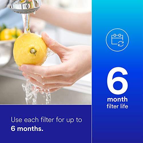 Filtrete Filtrete 3US-AF01 Standard Under Sink Quick Change Water Filtration Replacement Filter, White