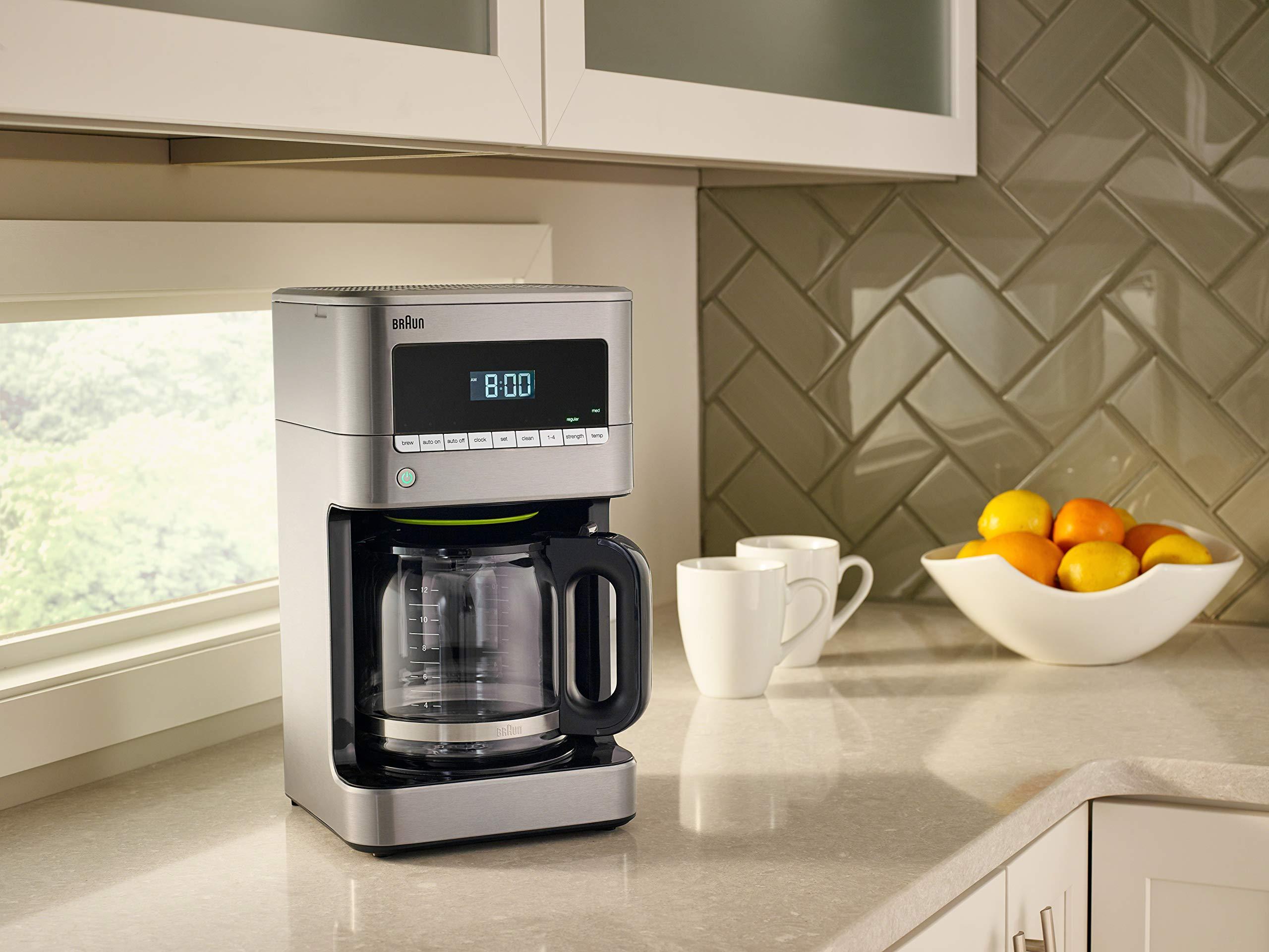 Braun Braun KF7170SI BrewSense Drip Coffeemaker, 12 cup, Stainless Steel