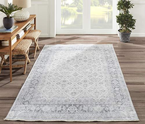 Momeni Momeni Area Rug, 7'6" X 9'6", Grey