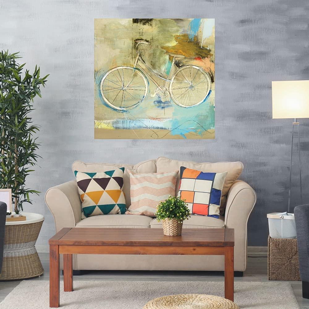 Fine Art Canvas Fine Art Canvas Roamer Canvas Wall Decor by Artist Patrick Wright for Living Room, Bedroom, Bathroom, Kitchen, Office, Bar, Dining & Guest Room - Ready to Hang - 37 in x 37 in