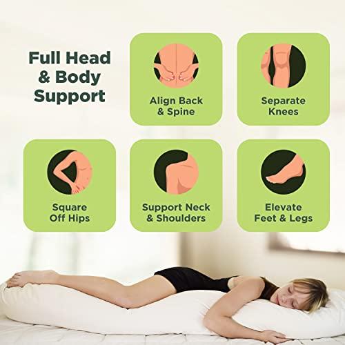 Bean Products Teen Bean 54 x 9 Body Pillow - Veggie/Kapok