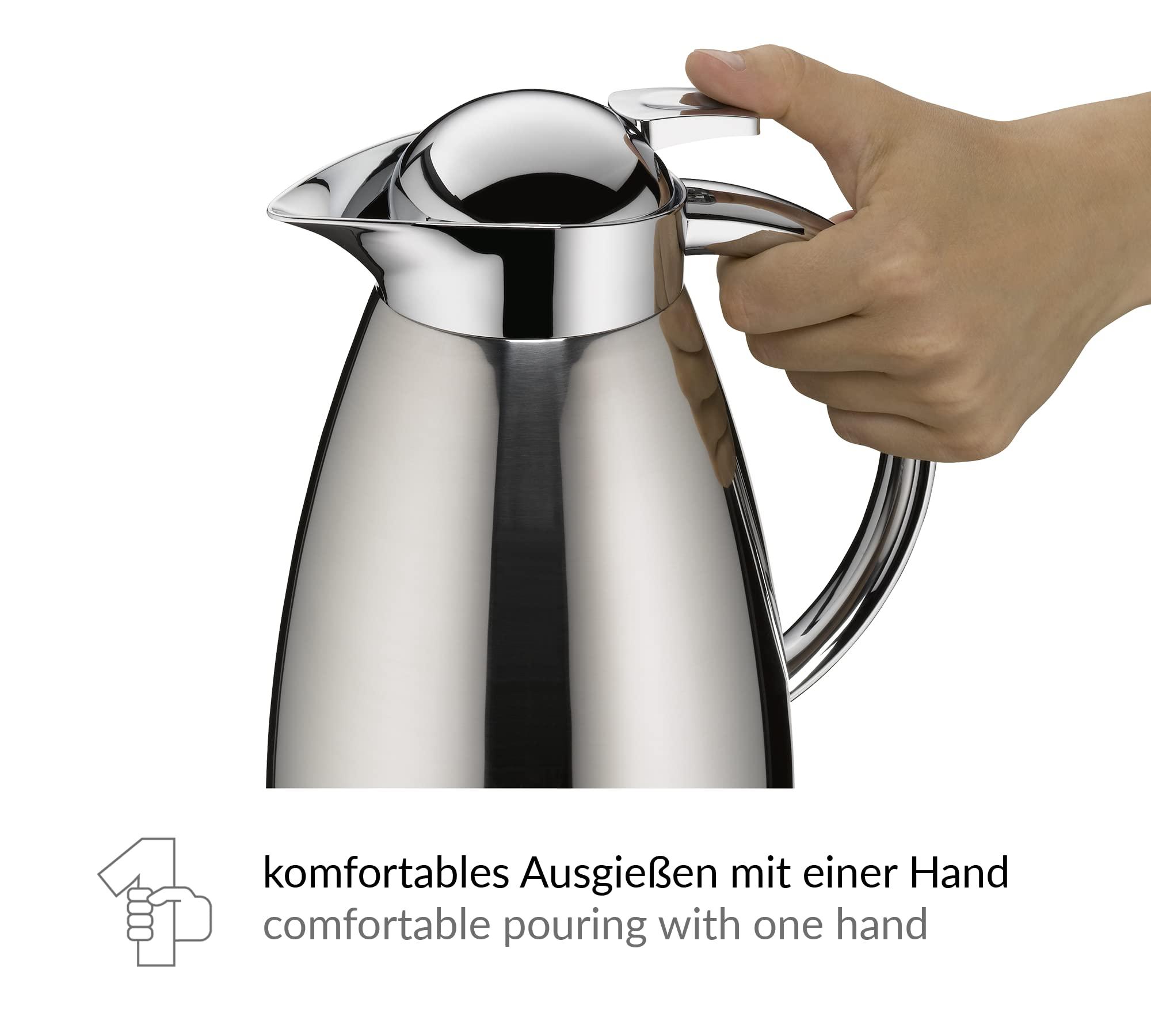 Alfi ALFI Signo 1.0L Steel Insulated Bottle, 14 x 17,7 x 23,4 cm, Chrome-Plated