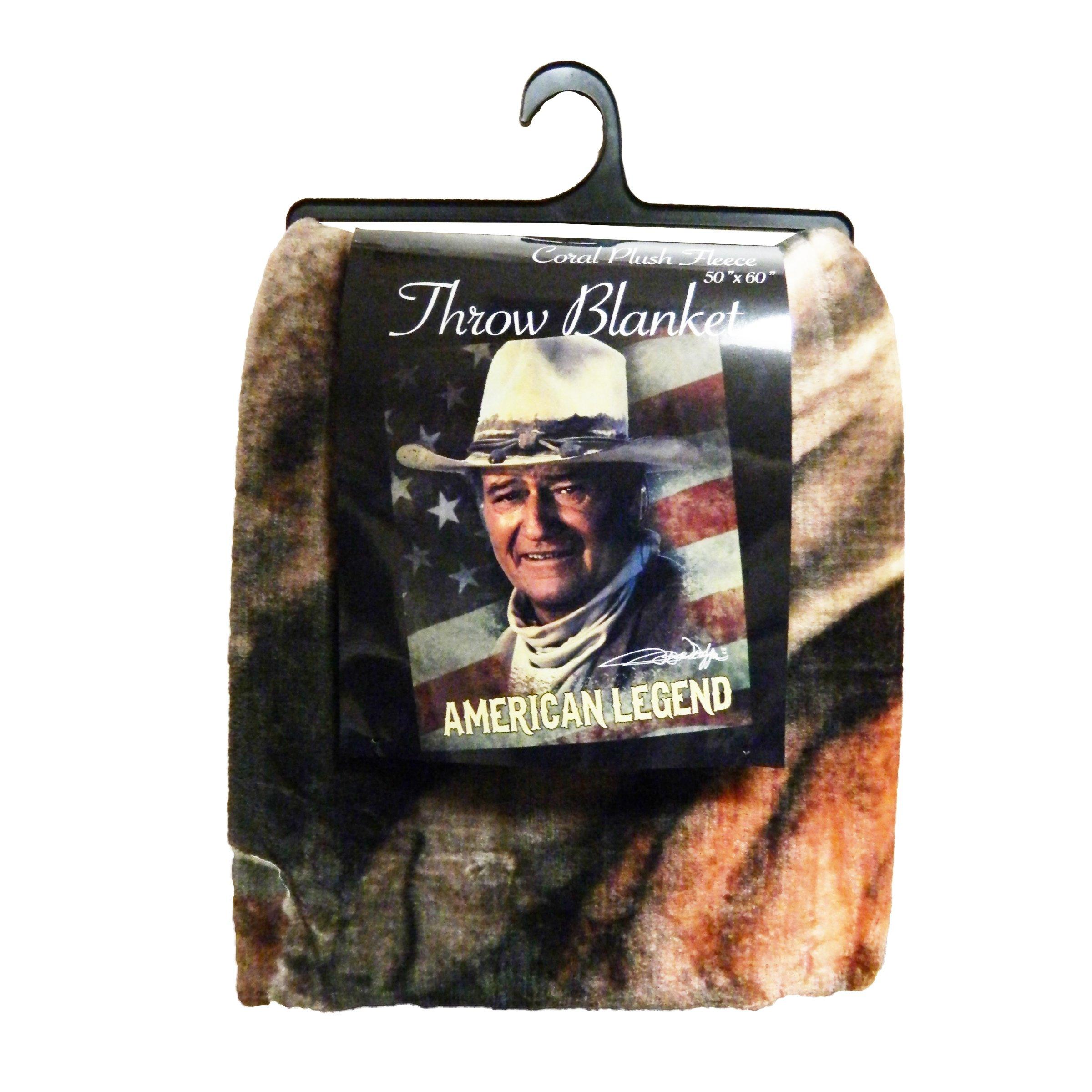 Midsouth Products Midsouth Products John Wayne Throw Blanket - American Legend