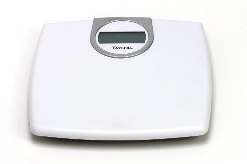 Taylor Taylor Digital 1.2-Inch LCD Bathroom Scale, 330 Lb Capacity, White