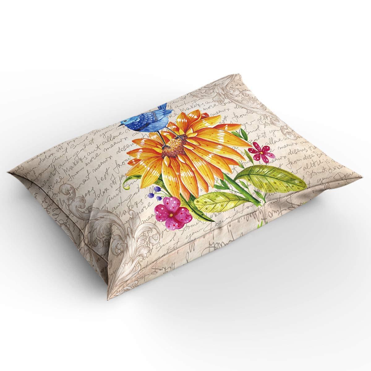 Bedding Empire Bedding Empire 20\" Drop 3 Piece Quilted Dust Ruffle Bed Skirt/Bed Spread with Pillowsham 100% Egyptian Cotton 500 TC Navyblue Calking Size