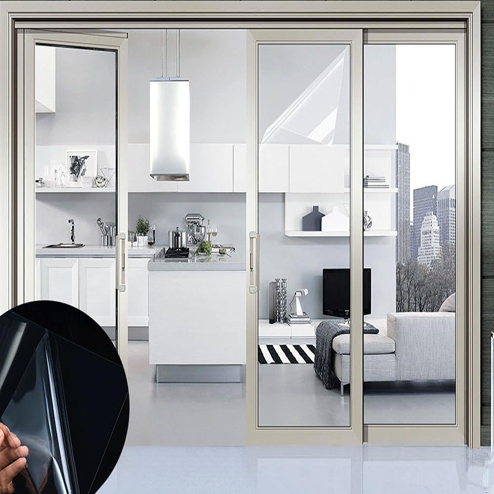 MAKIOTEKO 4mil Clear Window Security Film Safety Window Film Shatterproof Film for Glass Windows Switchable Glass Film for Home Office,35.4inch x 33feet(Customizable size)