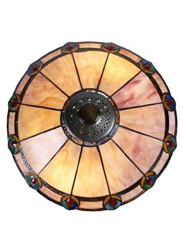 Dale Tiffany Lamps Dale Tiffany TT101081J Aldridge Peacock Table Lamp, Antique Bronze