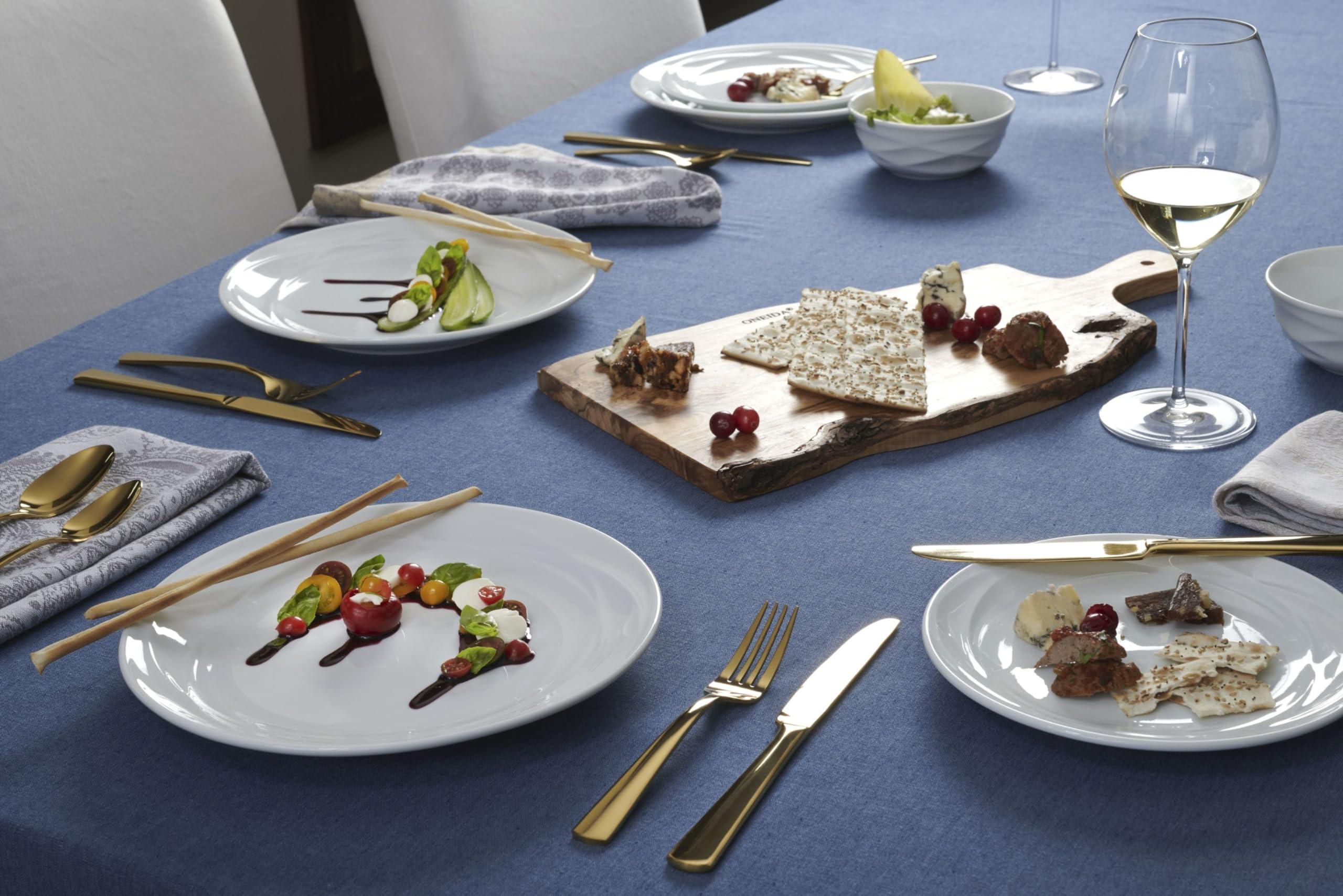 Oneida Oneida F100020Al20 Golden Michelangelo 20 Piece Fine Flatware Set, Service For 4, Metallic