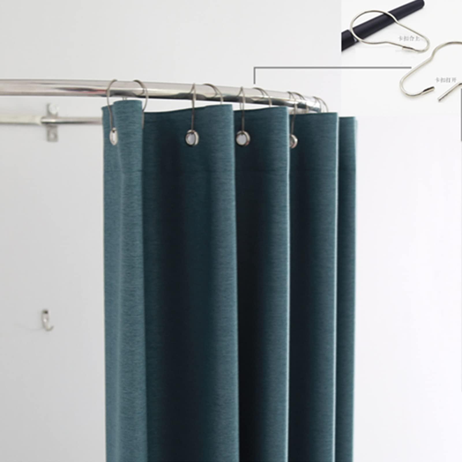 Generic Clothing Store Fitting Room, Round Wall-Mounted Dressing Room Metal Frame Suitable for Shopping Mall Clothing Store Office8 Colors 3 Sizes (Color : Silver Grey, Size : 30x70cm)