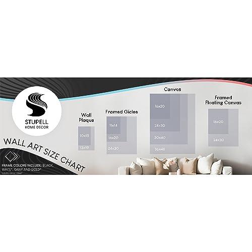 Stupell Industries Stupell Industries Snow Cap Mountains High Contrast Black White Landscape, Design by Shelley Lake