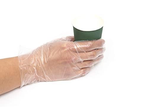 Choice Organic Choice Poly Disposable Polyethylene Gloves (Pack of 1000 - Small)