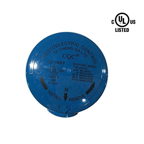 1000LED 1000LED Locking Type Photocontrol for LED Shoebox Light AC100-277V Dusk to Dawn Photocell Sensor(1-Pack)