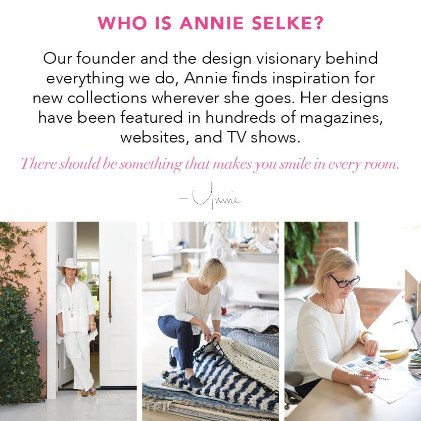 Dash & Albert Dash and Albert Hobnail Blue Handwoven Indoor/Outdoor Rug, 3 X 5 Feet, Blue Geometric Pattern