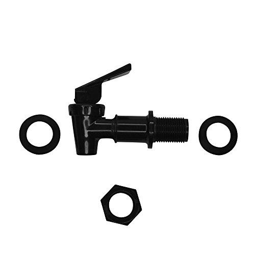 Tomlinson Tomlinson 1018855 Ceramic and Crock Water Dispenser Faucet, Black