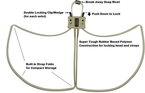 PRO1TEK Cobra Cuffs Disposable Restraints 3 Pack