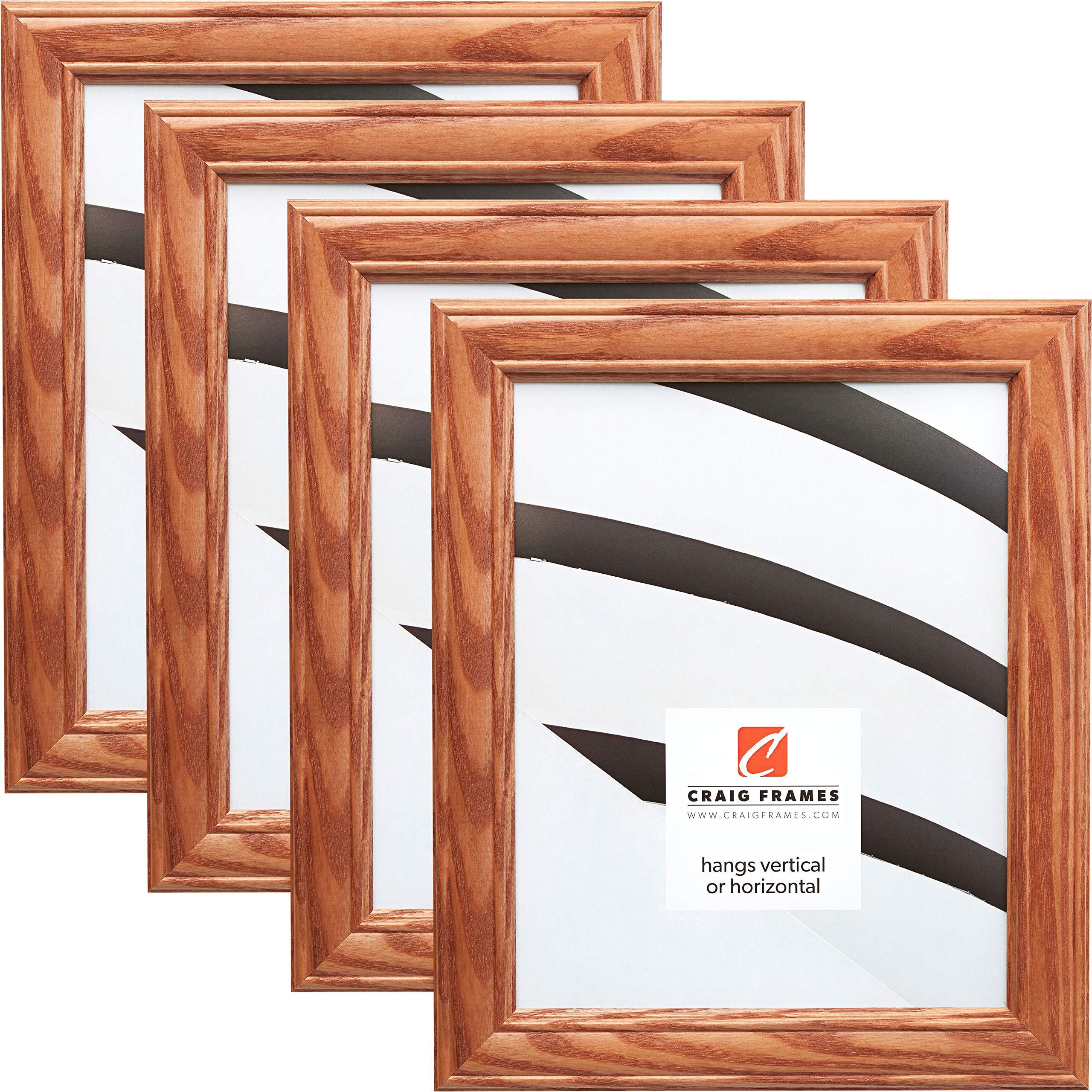 Craig Frames Craig Frames 59504100 24 x 32 Inch Picture Frame, Honey Brown, Set of 4