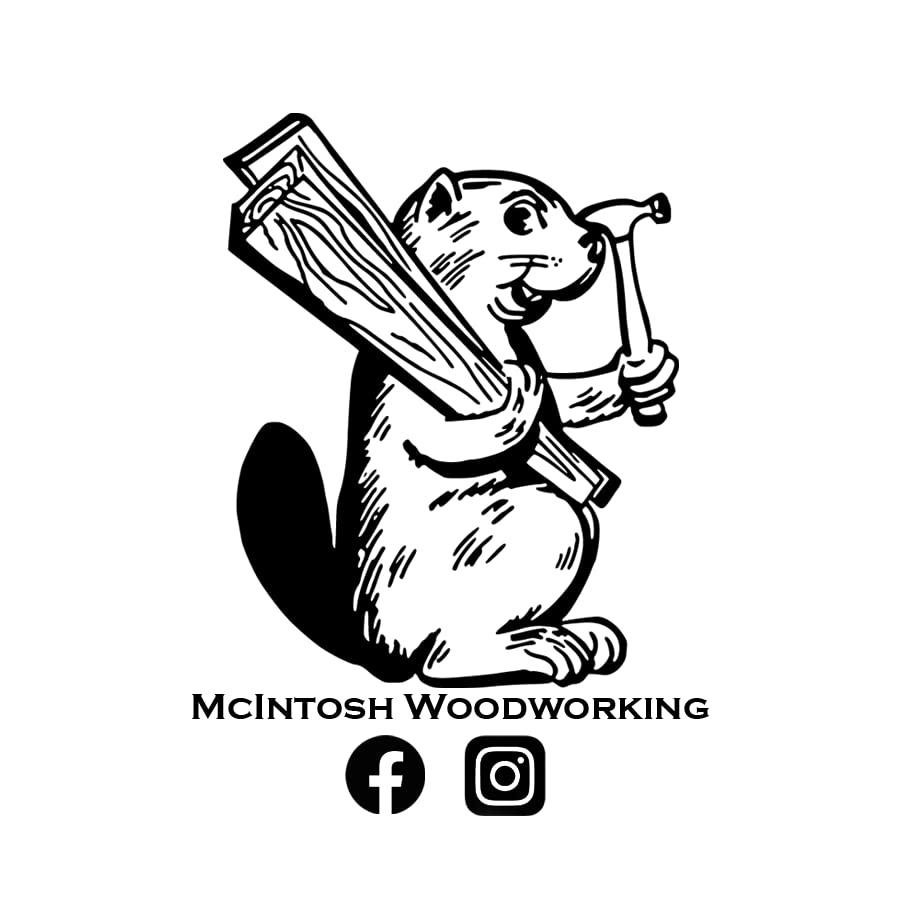 McIntosh Woodworking & Laser Engraving Indiana Home Sweet Home Coasters - Round Slate - set of 8